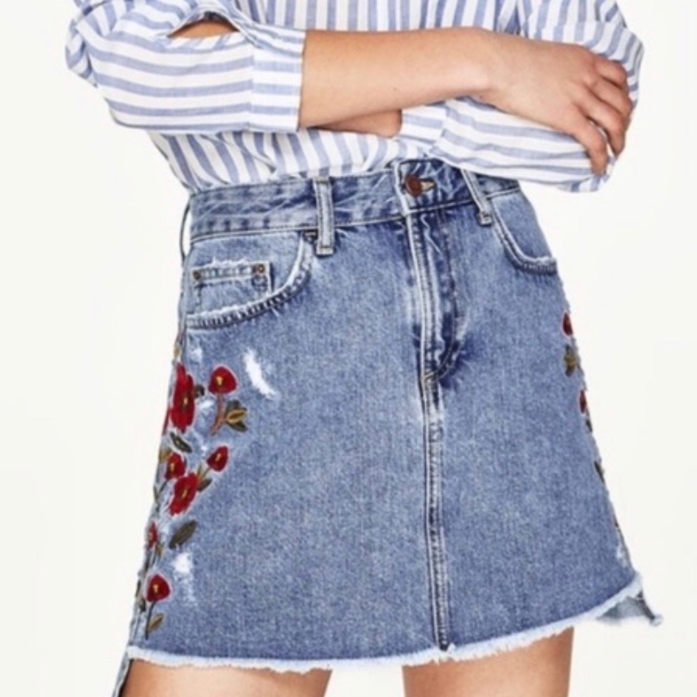 🌺ZARA Denim skirt🌺